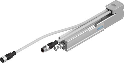 Festo 1476522 electric cylinder EPCO-16-50-8P-ST-E Mechanical linear drive with piston rod and fixed stepper motor. Size: 16, Stroke: 50 mm, Stroke reserve: 0 mm, Piston rod thread: M6, Reversing backlash: 0,1 mm Festo 1476522 electric cylinder EPCO-16-50-8P-ST-E Mechanical linear drive with piston rod and fixed stepper motor. Size: 16, Stroke: 50 mm, Stroke reserve: 0 mm, Piston rod thread: M6, Reversing backlash: 0,1 mm