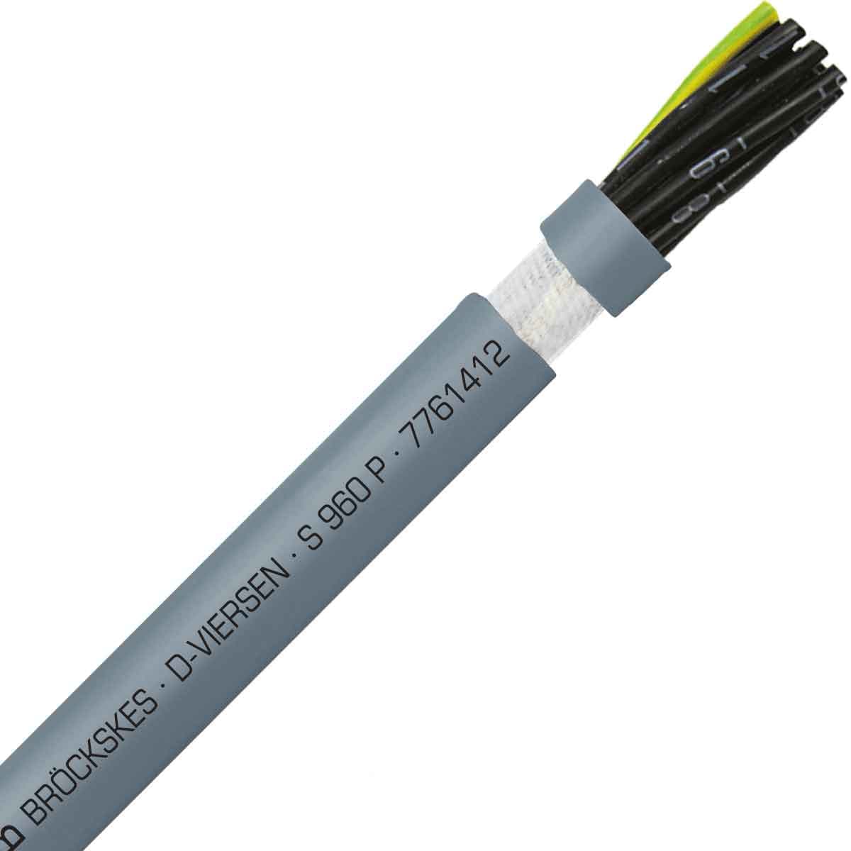 SAB 7761412 S 960 P - 14 AWG/12c, tear & oil resistant continuous flex PUR control cable, UL, CSA, CE, RoHS SAB 7761412 S 960 P - 14 AWG/12c, tear & oil resistant continuous flex PUR control cable, UL, CSA, CE, RoHS