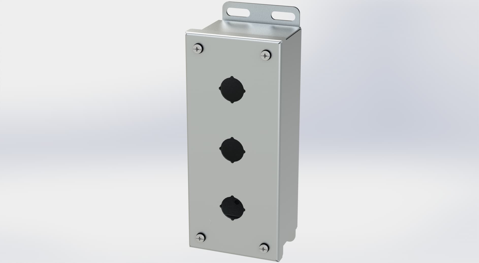 Saginaw Control SCE-3PBSSI S.S. PB Enclosure, Height:8.00", Width:3.25", Depth:2.75", #4 brushed finish on all exterior surfaces. Saginaw Control SCE-3PBSSI S.S. PB Enclosure, Height:8.00", Width:3.25", Depth:2.75", #4 brushed finish on all exterior surfaces.