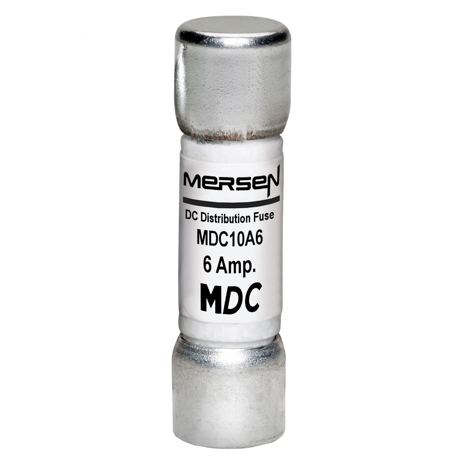 Mersen MDC10A6 MDC10A6 Mersen Fuse MDC10A - DC Distribution 750VAC 1000VDC 6A Type Auxiliary Ferrule Mersen MDC10A6 MDC10A6 Mersen Fuse MDC10A - DC Distribution 750VAC 1000VDC 6A Type Auxiliary Ferrule