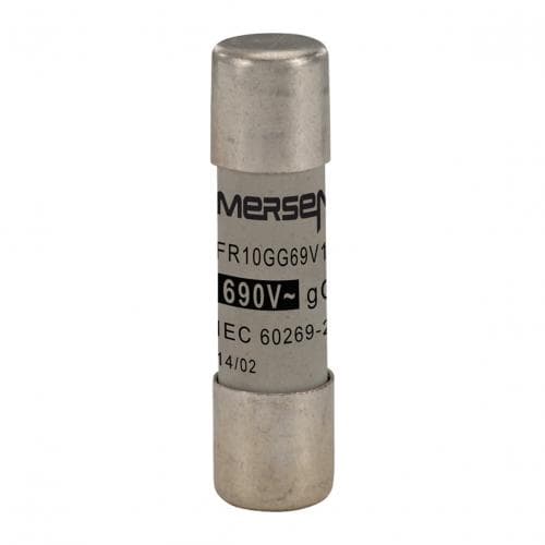 Mersen R302787 Cylindrical fuse-link gG 690VAC 10.3x38, 1A Mersen R302787 Cylindrical fuse-link gG 690VAC 10.3x38, 1A