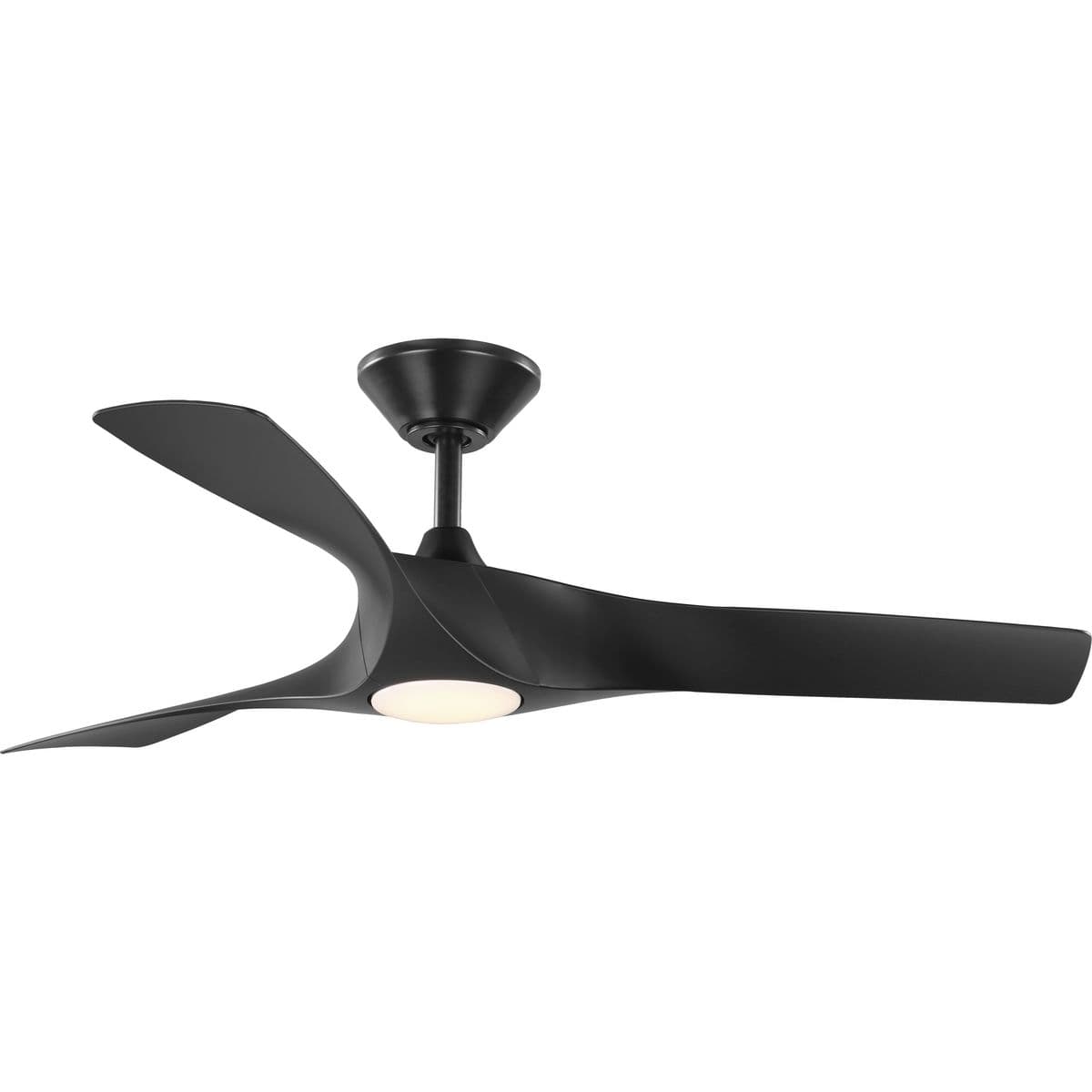 Hubbell P250060-031-30 Enjoy a beautiful ceiling fan at a fantastic price with the Ryne Collection 52-Inch 3-Blade Matte Black LED Transitional Indoor/Outdoor Ceiling Fan. Three slightly curved ABS blades are coated in a beautiful black finish that will complement a variety of Hubbell P250060-031-30 Enjoy a beautiful ceiling fan at a fantastic price with the Ryne Collection 52-Inch 3-Blade Matte Black LED Transitional Indoor/Outdoor Ceiling Fan. Three slightly curved ABS blades are coated in a beautiful black finish that will complement a variety of