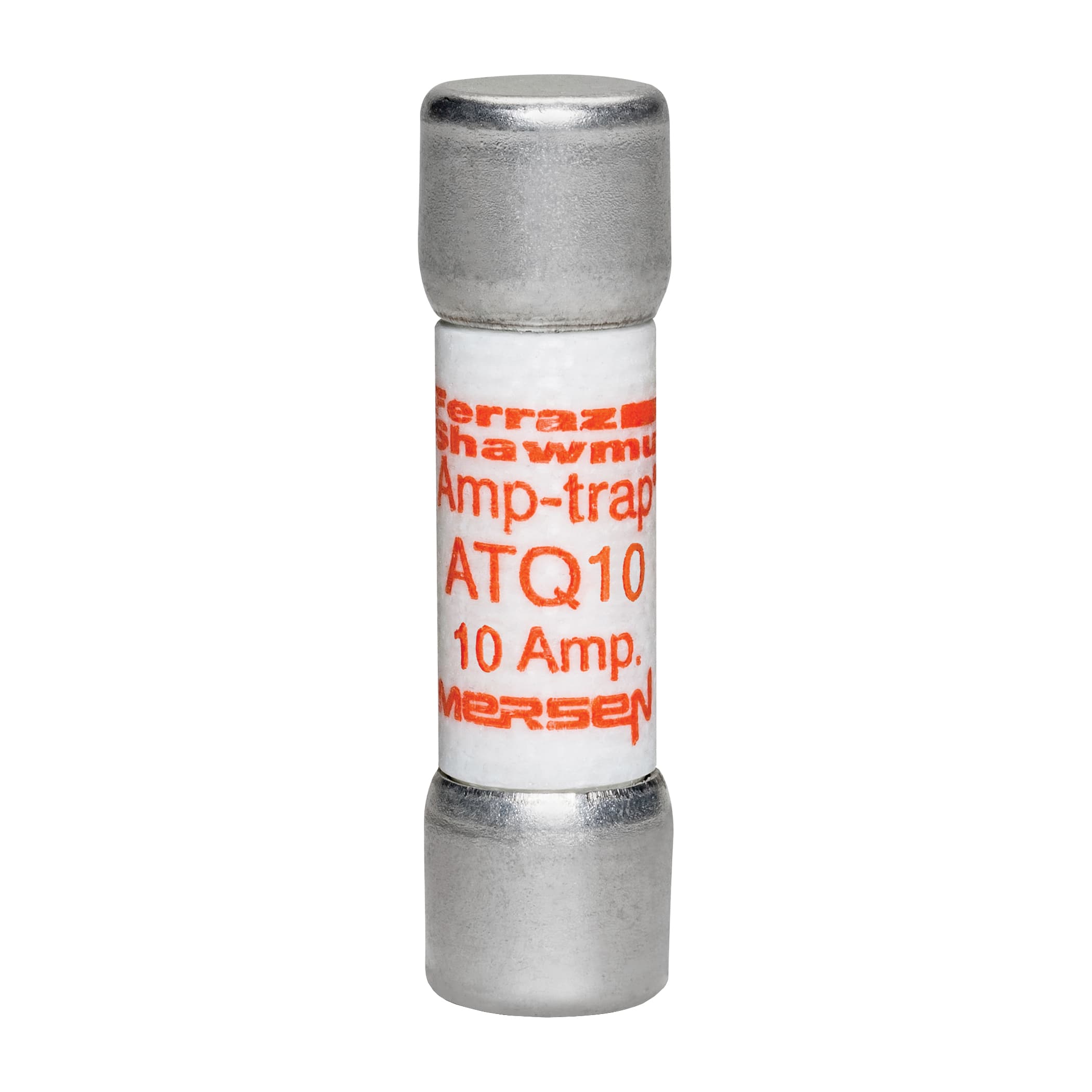 Mersen ATQ10 ATQ10 Mersen - Fuse ATQ - Midget - Time-Delay 500VAC 10A Ferrule Amp-Trap® Mersen ATQ10 ATQ10 Mersen - Fuse ATQ - Midget - Time-Delay 500VAC 10A Ferrule Amp-Trap®