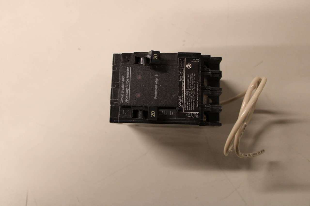 Siemens QSA2020 Siemens QSA2020 Miniature Circuit Breakers (MCBs) EA Siemens QSA2020 Siemens QSA2020 Miniature Circuit Breakers (MCBs) EA