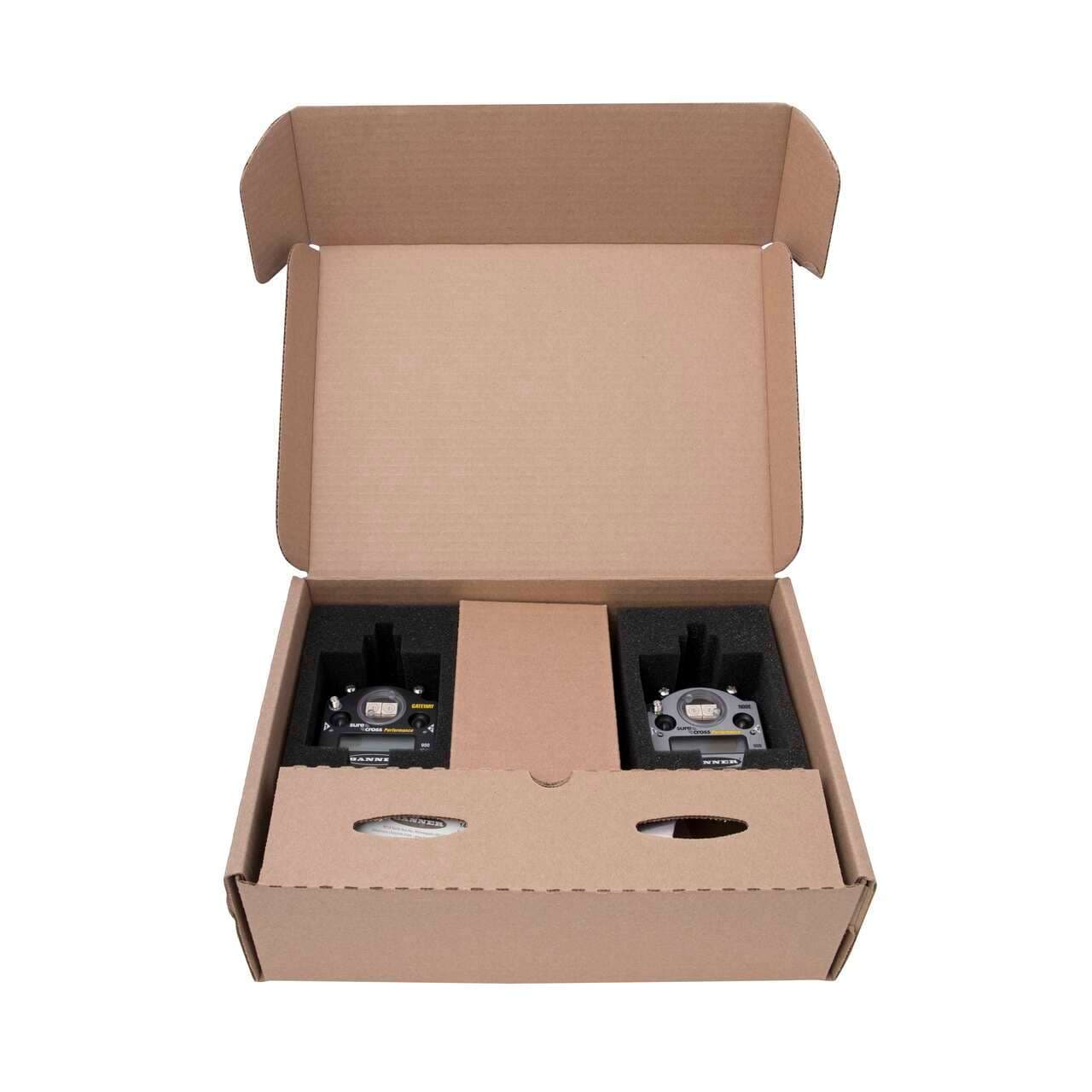 Banner DX80K9M6-PM2 PM2 Series Kit; Includes One Gateway and One Node; Pre-Mapped and Pre-Bound; 900 MHz 1 Watt / 250 mW; LCD Selectable I/O Mapping; IP67 / NEMA 6; In: Four Selectable NPN/PNP Discrete; Two 0-20 Ma Banner DX80K9M6-PM2 PM2 Series Kit; Includes One Gateway and One Node; Pre-Mapped and Pre-Bound; 900 MHz 1 Watt / 250 mW; LCD Selectable I/O Mapping; IP67 / NEMA 6; In: Four Selectable NPN/PNP Discrete; Two 0-20 Ma