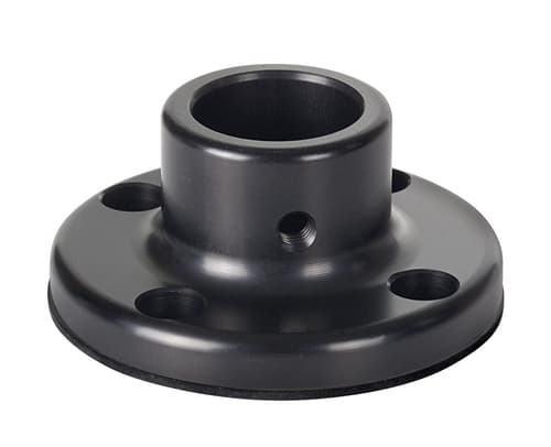 Werma 975.840.91 Base for tube D25mm, metal BK Werma 975.840.91 Base for tube D25mm, metal BK