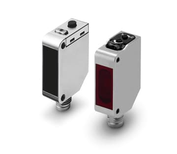 Omron E3ZM-B81T 2M E3ZM-B81T 2M, Transparent Object Steel Body Photoelectric Sensor, Body Type: Rectangular - Compact, Housing Material : Stainless Steel, Light Source: Red LED Omron E3ZM-B81T 2M E3ZM-B81T 2M, Transparent Object Steel Body Photoelectric Sensor, Body Type: Rectangular - Compact, Housing Material : Stainless Steel, Light Source: Red LED