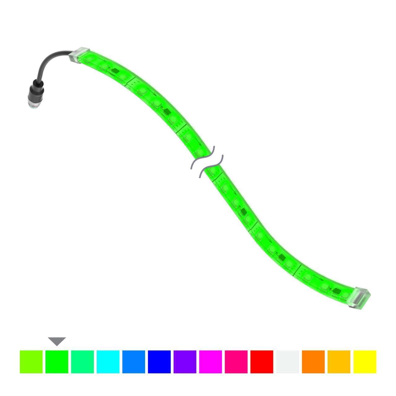 Banner WLF12PXRGB600SQP Banner WLF12PXRGB600SQP - WLF12 Pro Flexible Strip: 600 mm; 12 V dc or 12-30 V dc when using LC25 LED Controller; IP66; IP67, IP69K; RGB; Clear; Non-Cascadable; 150 mm (6 in) 4-pin M12 PVC Pigtail QD Banner WLF12PXRGB600SQP Banner WLF12PXRGB600SQP - WLF12 Pro Flexible Strip: 600 mm; 12 V dc or 12-30 V dc when using LC25 LED Controller; IP66; IP67, IP69K; RGB; Clear; Non-Cascadable; 150 mm (6 in) 4-pin M12 PVC Pigtail QD