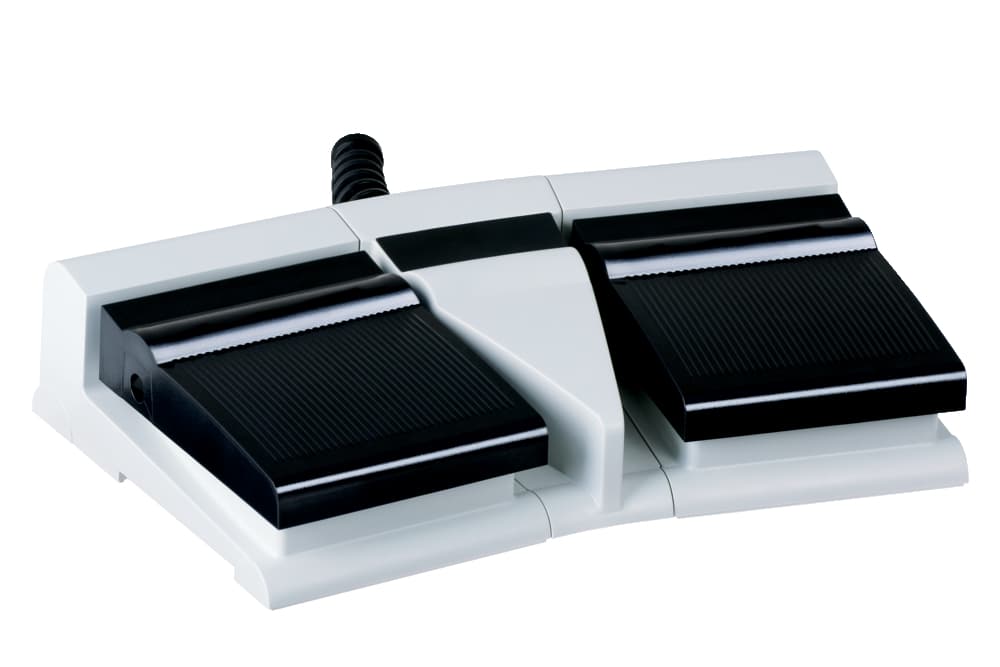 Schmersal NKF2-1PW/1PWZ-B-2M NKF2-1PW/1PWZ-B-2M Schmersal - Foot switch; 2 Contacts; Design double-pedal type; Compact, flat design; Modern and symmetric design; with Pre-wired cable, 2 m; Contact versions consisting of switch-over or NO contacts Schmersal NKF2-1PW/1PWZ-B-2M NKF2-1PW/1PWZ-B-2M Schmersal - Foot switch; 2 Contacts; Design double-pedal type; Compact, flat design; Modern and symmetric design; with Pre-wired cable, 2 m; Contact versions consisting of switch-over or NO contacts