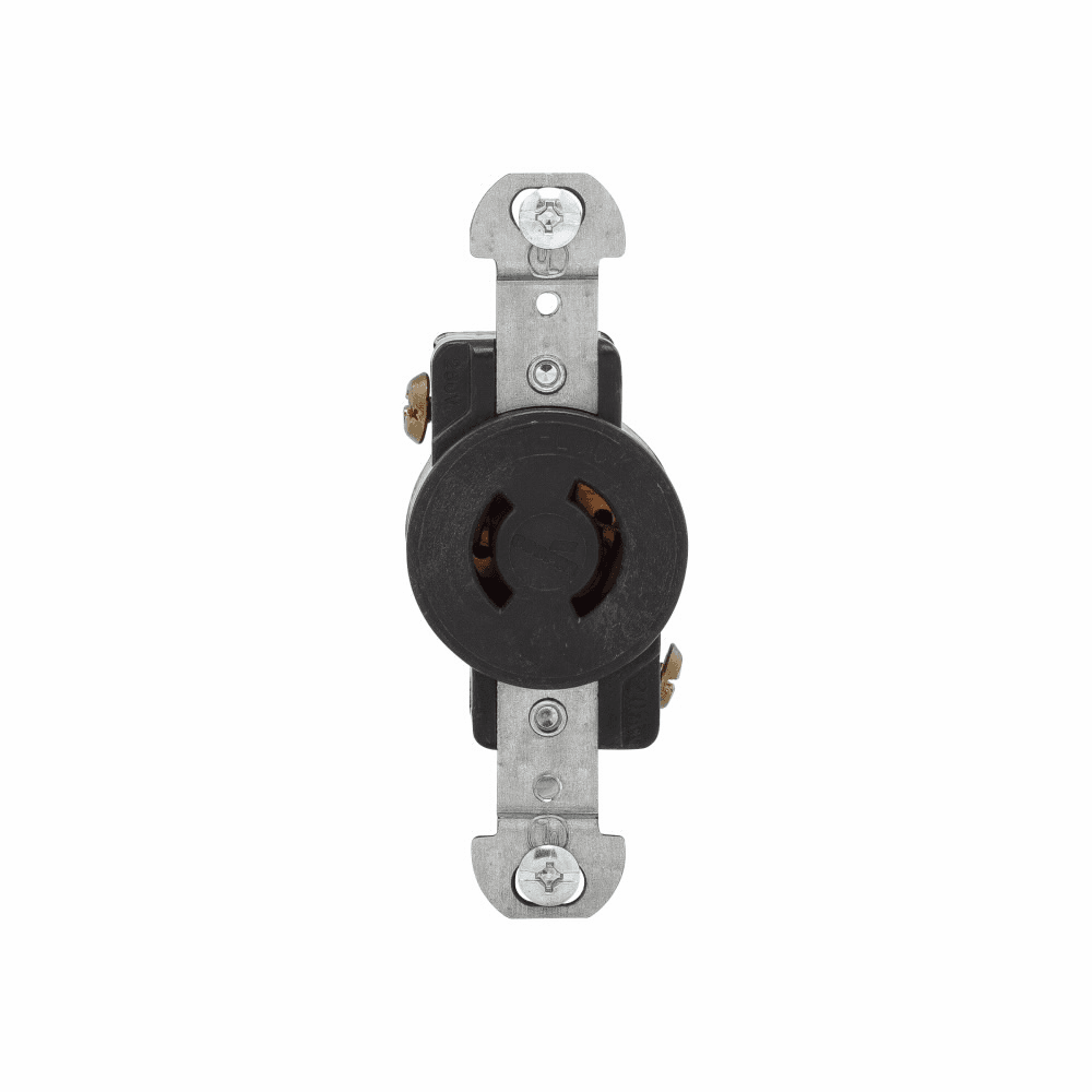Eaton CWL220R CWL220R Eaton - Eaton safety grip locking receptacle, #14-10 AWG, 20A, Industrial, 250V, Back and side wiring, Black, Single, L2-20, Two-pole, Two-wire, Glass-filled nylon, -40° to 105°C Eaton CWL220R CWL220R Eaton - Eaton safety grip locking receptacle, #14-10 AWG, 20A, Industrial, 250V, Back and side wiring, Black, Single, L2-20, Two-pole, Two-wire, Glass-filled nylon, -40° to 105°C