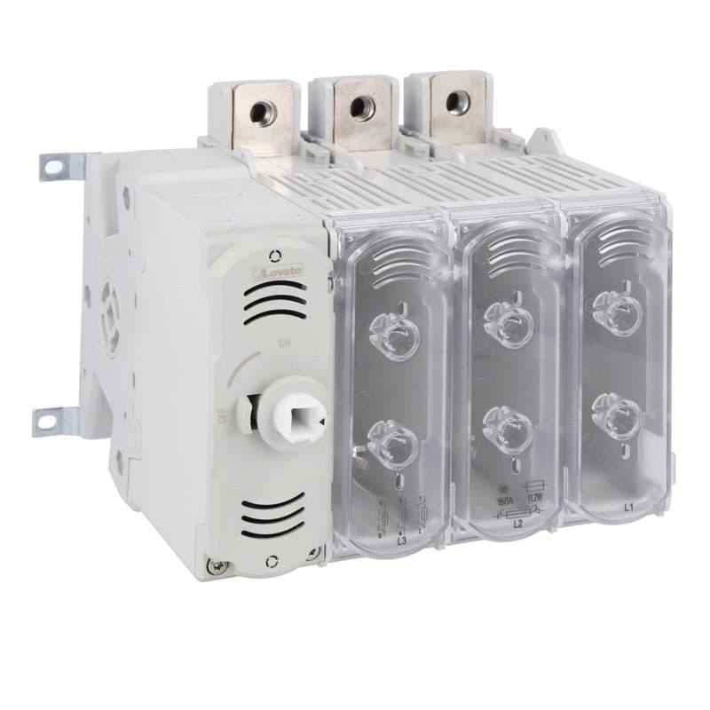 Lovato Electric GEF0160N GEF0160N Lovato - Three-pole switch disconnector, with NH fuse holder, 160A Lovato Electric GEF0160N GEF0160N Lovato - Three-pole switch disconnector, with NH fuse holder, 160A