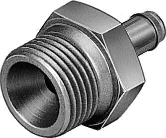 Festo 11949 barbed fitting CN-3/8-PK-6 For plastic tubing PAN, PUN, PP, PU, PR, with sealing ring Nominal size: 5,3 mm, Type of seal on screw-in stud: Sealing ring, Operating pressure complete temperature range: -0,95 - 10 bar, Operating medium: Compressed air in acc Festo 11949 barbed fitting CN-3/8-PK-6 For plastic tubing PAN, PUN, PP, PU, PR, with sealing ring Nominal size: 5,3 mm, Type of seal on screw-in stud: Sealing ring, Operating pressure complete temperature range: -0,95 - 10 bar, Operating medium: Compressed air in acc