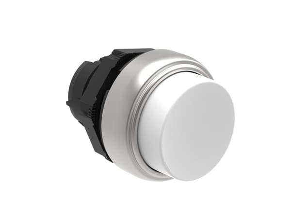 Lovato Electric LPCB208 LPCB208 Lovato - Pushbutton actuator, spring return dia: 22mm Platinum series chromed plastic, extended, white Lovato Electric LPCB208 LPCB208 Lovato - Pushbutton actuator, spring return dia: 22mm Platinum series chromed plastic, extended, white