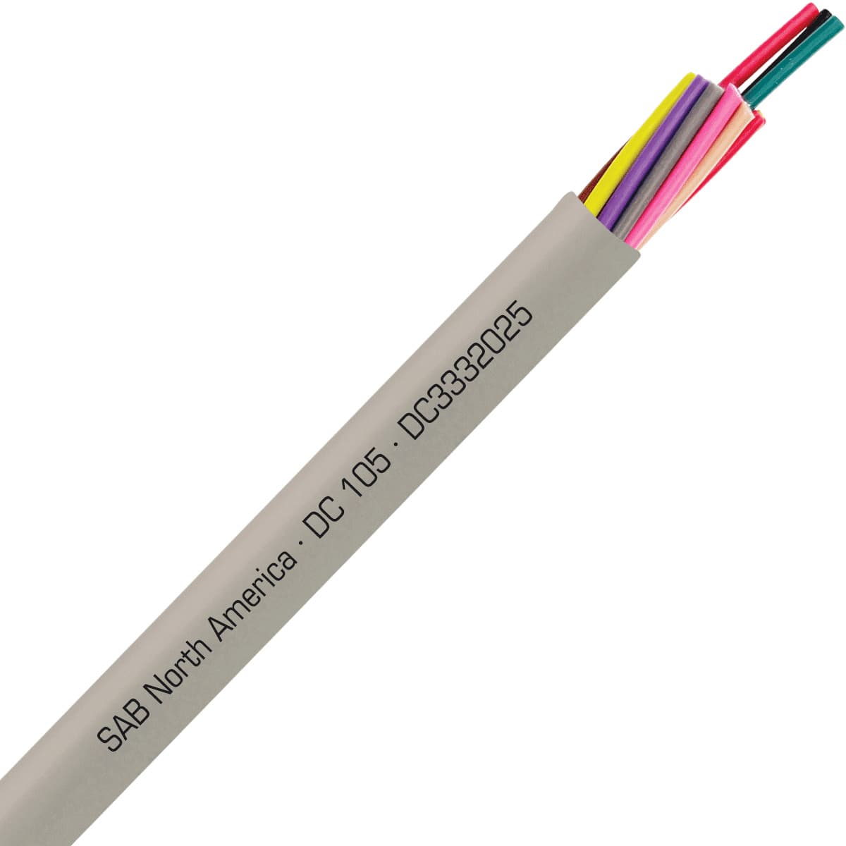 SAB DC3332025 DC 105 - 20 AWG/25c, flexible oil resistant data cable, UL, CSA, CE, RoHS SAB DC3332025 DC 105 - 20 AWG/25c, flexible oil resistant data cable, UL, CSA, CE, RoHS