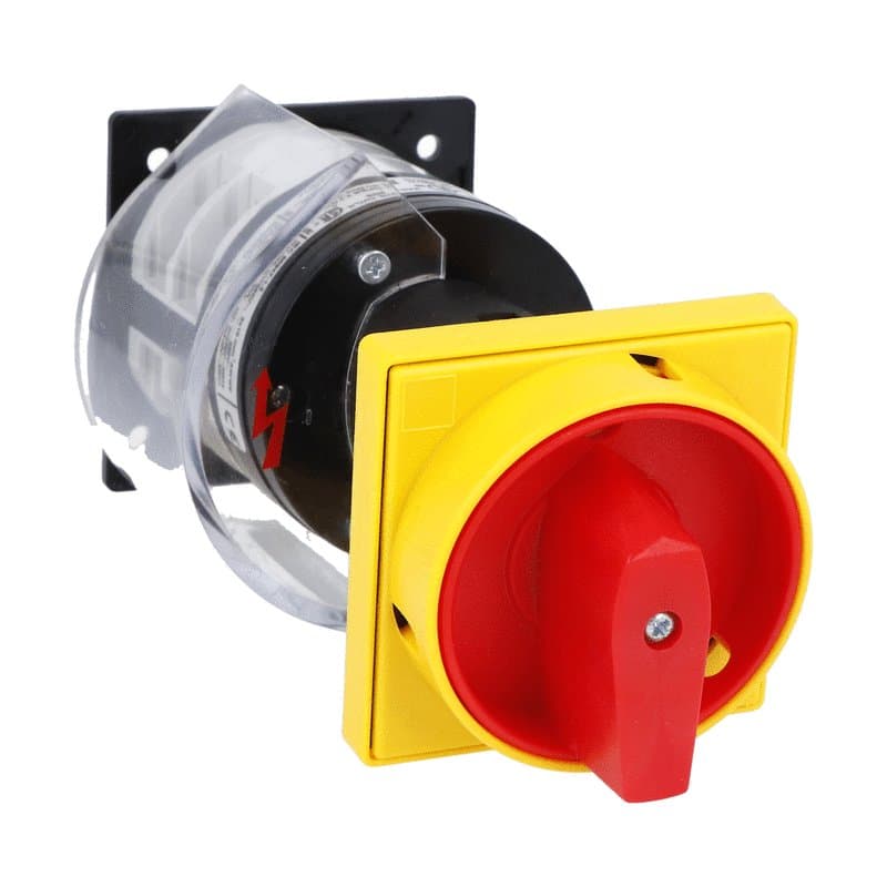 Lovato Electric 7GN3291O88 7GN3291O88 Lovato - Rotary cam switch 7GN series, ON-OFF switch 2 poles 32A, for rear mounting with red/yellow handle padlockable in 0, door coupling and protection covers, front plate 65X65mm Lovato Electric 7GN3291O88 7GN3291O88 Lovato - Rotary cam switch 7GN series, ON-OFF switch 2 poles 32A, for rear mounting with red/yellow handle padlockable in 0, door coupling and protection covers, front plate 65X65mm