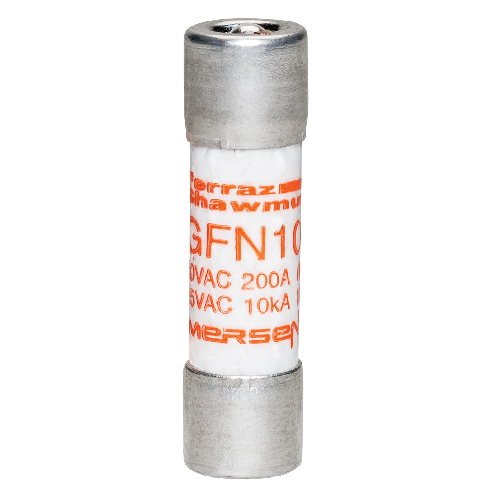 Mersen GFN10 GFN10 Mersen - Fuse GFN - Midget - Time-Delay 250VAC 10A Ferrule Visual Indicator Mersen GFN10 GFN10 Mersen - Fuse GFN - Midget - Time-Delay 250VAC 10A Ferrule Visual Indicator
