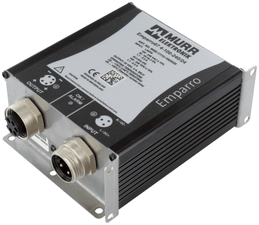 Murr Elektronik 9000-11112-1962020 9000-11112-1962020 Murrelektronik - EMPARRO67 POWER SUPPLY 1-PHASE, IN: 100-240VAC OUT: 24VDC/4A, PROTECTION CLASS IP67 Murr Elektronik 9000-11112-1962020 9000-11112-1962020 Murrelektronik - EMPARRO67 POWER SUPPLY 1-PHASE, IN: 100-240VAC OUT: 24VDC/4A, PROTECTION CLASS IP67