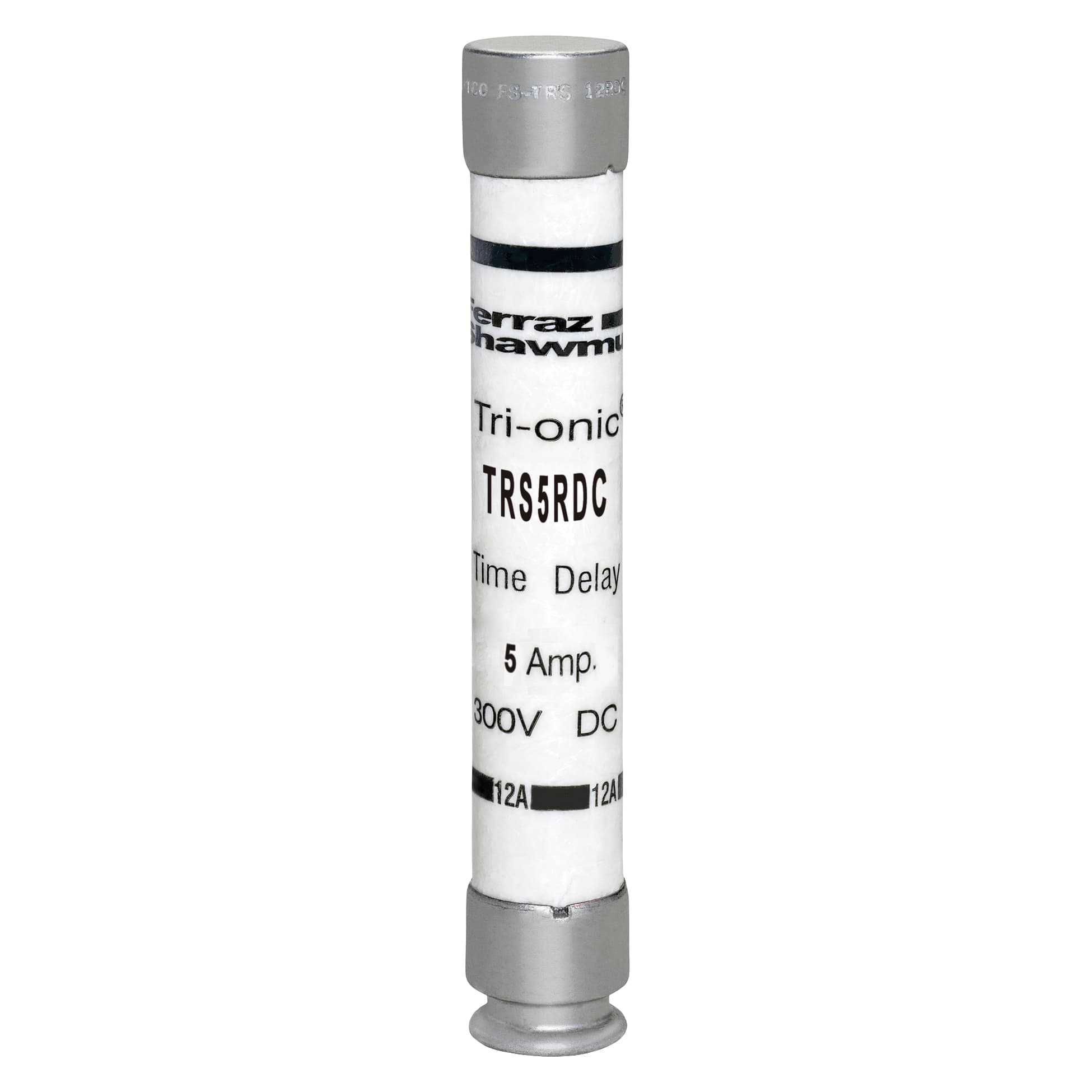 Mersen TRS5RDC TRS5RDC Mersen - Fuse TRS-RDC - Class RK5 - Time-Delay 300VDC 5A Ferrule Tri-Onic® Mersen TRS5RDC TRS5RDC Mersen - Fuse TRS-RDC - Class RK5 - Time-Delay 300VDC 5A Ferrule Tri-Onic®