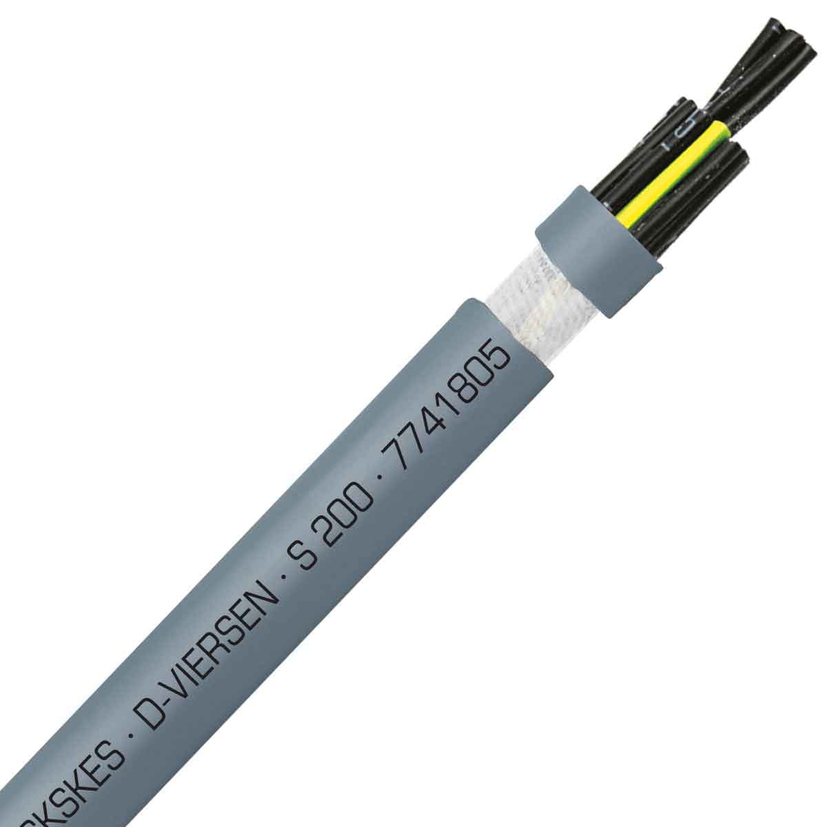 SAB 7741805 S 200 - 20 AWG/18c, halogen free continuous flex oil resistant data & control cable, CE, RoHS SAB 7741805 S 200 - 20 AWG/18c, halogen free continuous flex oil resistant data & control cable, CE, RoHS