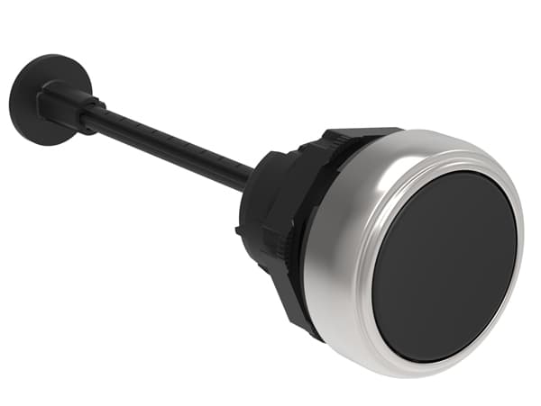 Lovato Electric LPCR1002 LPCR1002 Lovato - Mechanical RESET button, complete unit, spring return dia: 22mm Platinum series chromed plastic, flush. Adjustable length 0...150mm/5.9in, black Lovato Electric LPCR1002 LPCR1002 Lovato - Mechanical RESET button, complete unit, spring return dia: 22mm Platinum series chromed plastic, flush. Adjustable length 0...150mm/5.9in, black