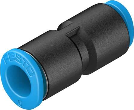 Festo 153327 push-in connector QSM-6-4 reducing. Size: Mini, Nominal size: 2,7 mm, Assembly position: Any, Container size: 10, Design structure: Push/pull principle Festo 153327 push-in connector QSM-6-4 reducing. Size: Mini, Nominal size: 2,7 mm, Assembly position: Any, Container size: 10, Design structure: Push/pull principle