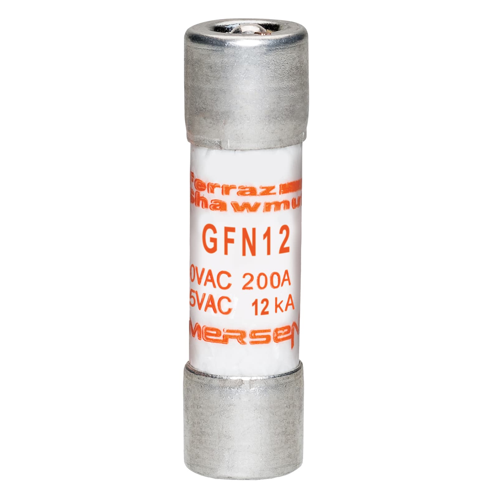 Mersen GFN12 GFN12 Mersen - Fuse GFN - Midget - Time-Delay 125VAC 12A Ferrule Visual Indicator Mersen GFN12 GFN12 Mersen - Fuse GFN - Midget - Time-Delay 125VAC 12A Ferrule Visual Indicator