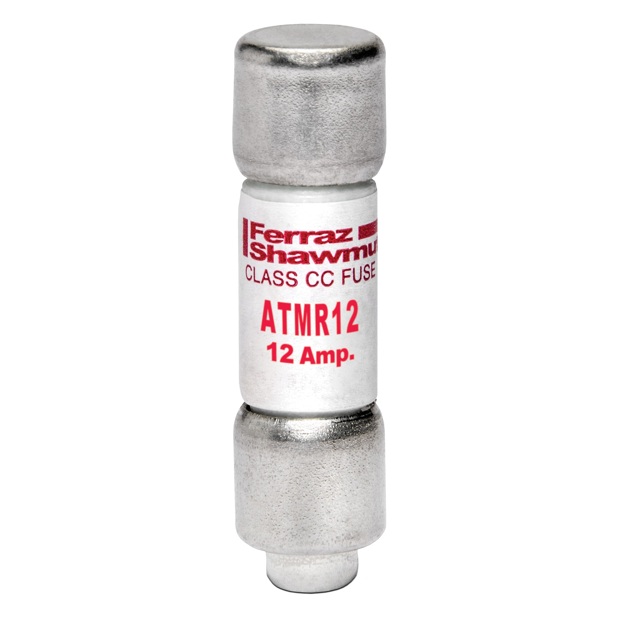 Mersen ATMR12 ATMR12 Mersen - Fuse ATMR - Class CC - Fast-Acting 600VAC 600VDC 12A Ferrule Amp-Trap® Mersen ATMR12 ATMR12 Mersen - Fuse ATMR - Class CC - Fast-Acting 600VAC 600VDC 12A Ferrule Amp-Trap®