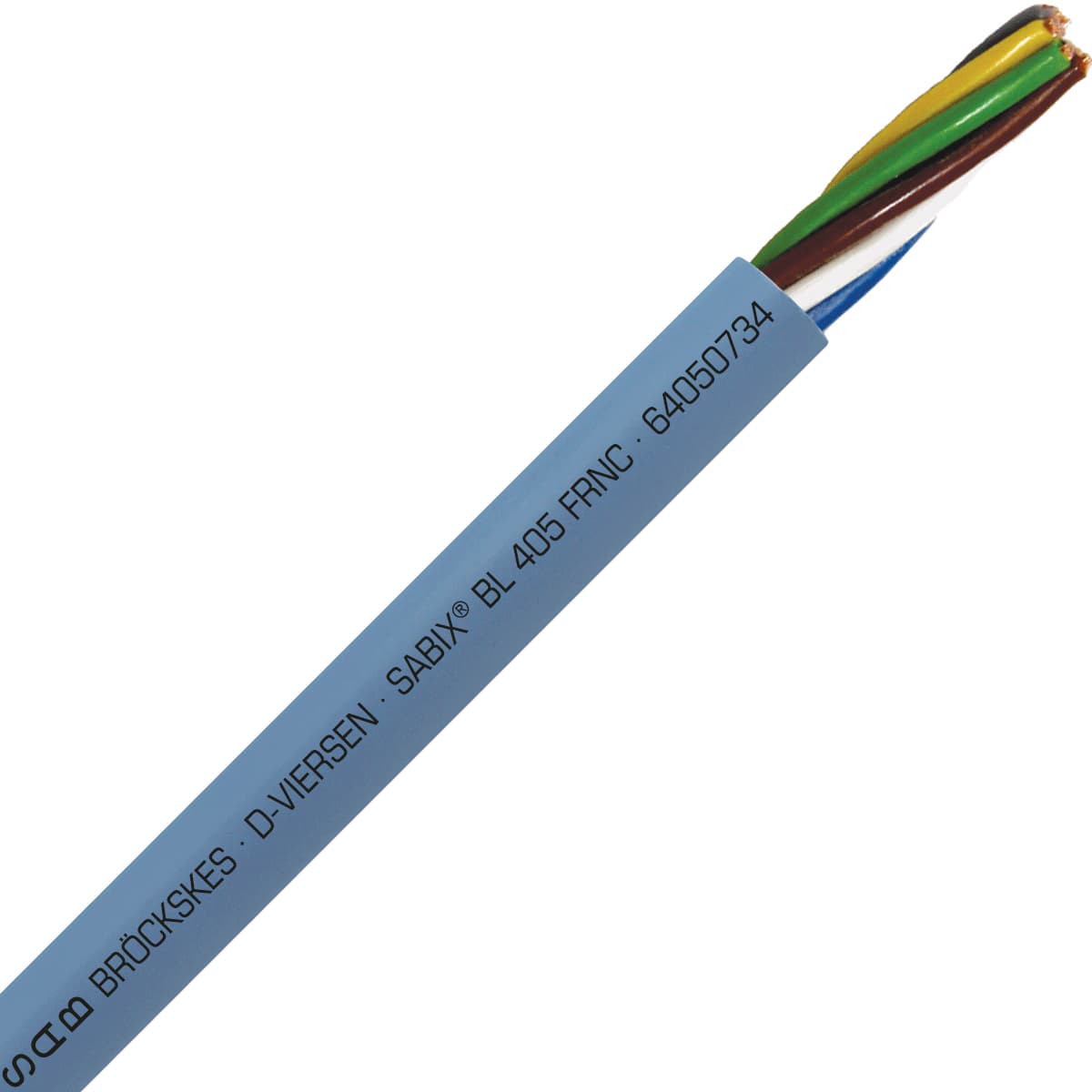 SAB 64050734 SABIX BL 405 FRNC - 22 AWG/7c, halogen-free flame retardant flexible data cable, DNV-GL, CE, RoHS SAB 64050734 SABIX BL 405 FRNC - 22 AWG/7c, halogen-free flame retardant flexible data cable, DNV-GL, CE, RoHS