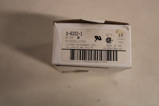 S-8202-1 Part Image. Manufactured by Cooper Bussmann.