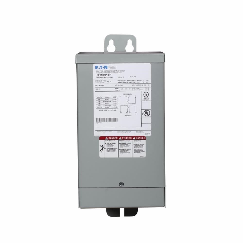 Eaton S20N11P16P S20N11P16P Eaton - Eaton, general purpose encapsulated transformer, ep, single-phase, pv: 240 x 480v, taps: none, sv: 120/240v, 115°c, 1.5 kva, al windings, frame: 67p, indoor-outdoor Eaton S20N11P16P S20N11P16P Eaton - Eaton, general purpose encapsulated transformer, ep, single-phase, pv: 240 x 480v, taps: none, sv: 120/240v, 115°c, 1.5 kva, al windings, frame: 67p, indoor-outdoor