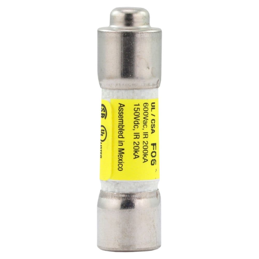 Cooper Bussmann LP-CC-4-1/2 Low-Peak™ LP-CC Class CC 600 VAC/300 VDC, time-delay fuse, 4.5 Amp Cooper Bussmann LP-CC-4-1/2 Low-Peak™ LP-CC Class CC 600 VAC/300 VDC, time-delay fuse, 4.5 Amp