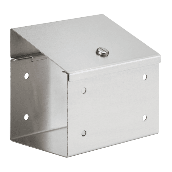 Hoffman CTS66SPSS Straight Section Splice, 6.00x6.00, SS Type 304, Sloped Top Hoffman CTS66SPSS Straight Section Splice, 6.00x6.00, SS Type 304, Sloped Top