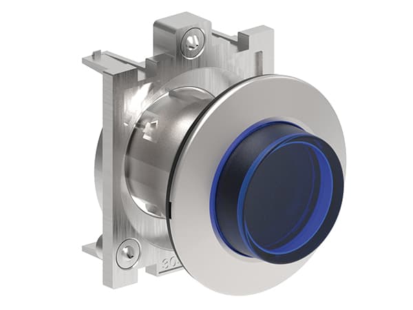 Lovato Electric LPFBL206 LPFBL206 Lovato - Illuminated button actuator, spring return dia: 30mm Platinum series flat metal, extended, blue Lovato Electric LPFBL206 LPFBL206 Lovato - Illuminated button actuator, spring return dia: 30mm Platinum series flat metal, extended, blue