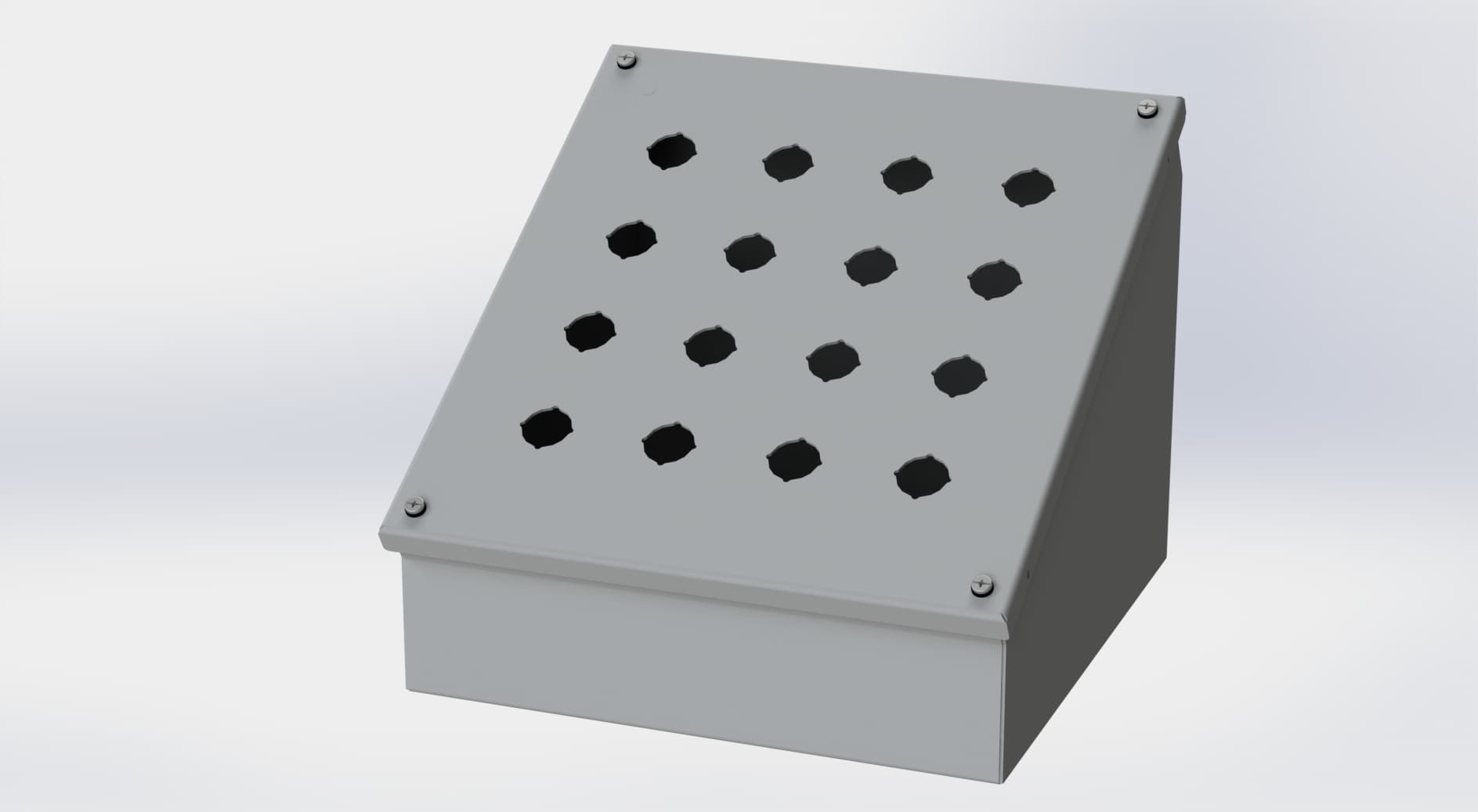 Saginaw Control SCE-16PBAI PBAI Enclosure, Height:11.75", Width:10.75", Depth:9.00", ANSI-61 gray powder coating inside and out. Saginaw Control SCE-16PBAI PBAI Enclosure, Height:11.75", Width:10.75", Depth:9.00", ANSI-61 gray powder coating inside and out.