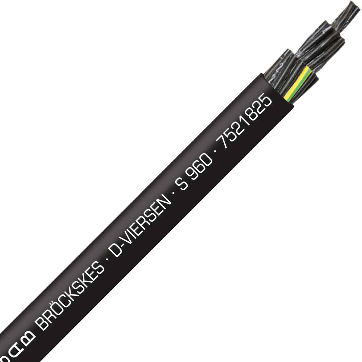 SAB 7521825 S 960 - 18 AWG/25c, oil resistant, continuous flex PVC control cable, UL, CSA, CE, RoHS SAB 7521825 S 960 - 18 AWG/25c, oil resistant, continuous flex PVC control cable, UL, CSA, CE, RoHS