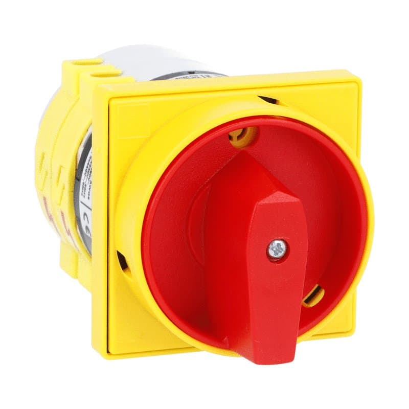 Lovato Electric 7GN4010U65 7GN4010U65 Lovato - Rotary cam switch 7GN series, ON-OFF switch 3 poles 40A, for front mounting with red/yellow handle padlockable in 0 and protection covers, front plate 65X65mm Lovato Electric 7GN4010U65 7GN4010U65 Lovato - Rotary cam switch 7GN series, ON-OFF switch 3 poles 40A, for front mounting with red/yellow handle padlockable in 0 and protection covers, front plate 65X65mm