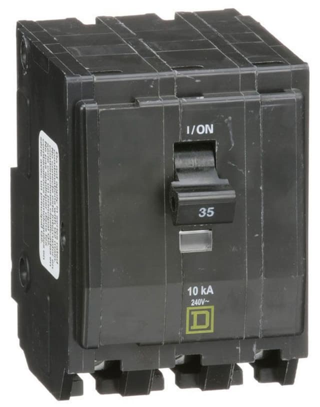 QO335 Part Image. Manufactured by Schneider Electric.