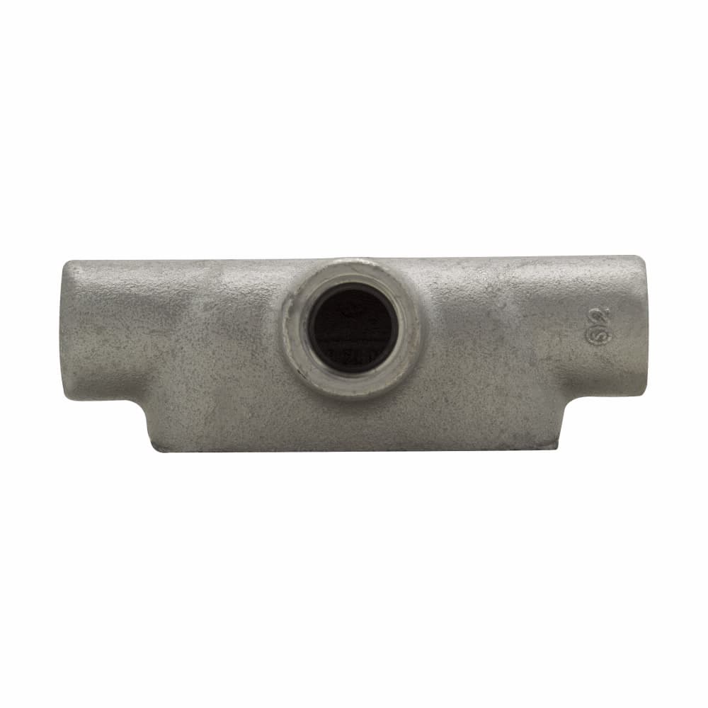 Eaton T27 SA Eaton Crouse-Hinds series Condulet Form 7 conduit outlet body, Copper-free aluminum, T shape, 3/4" Eaton T27 SA Eaton Crouse-Hinds series Condulet Form 7 conduit outlet body, Copper-free aluminum, T shape, 3/4"