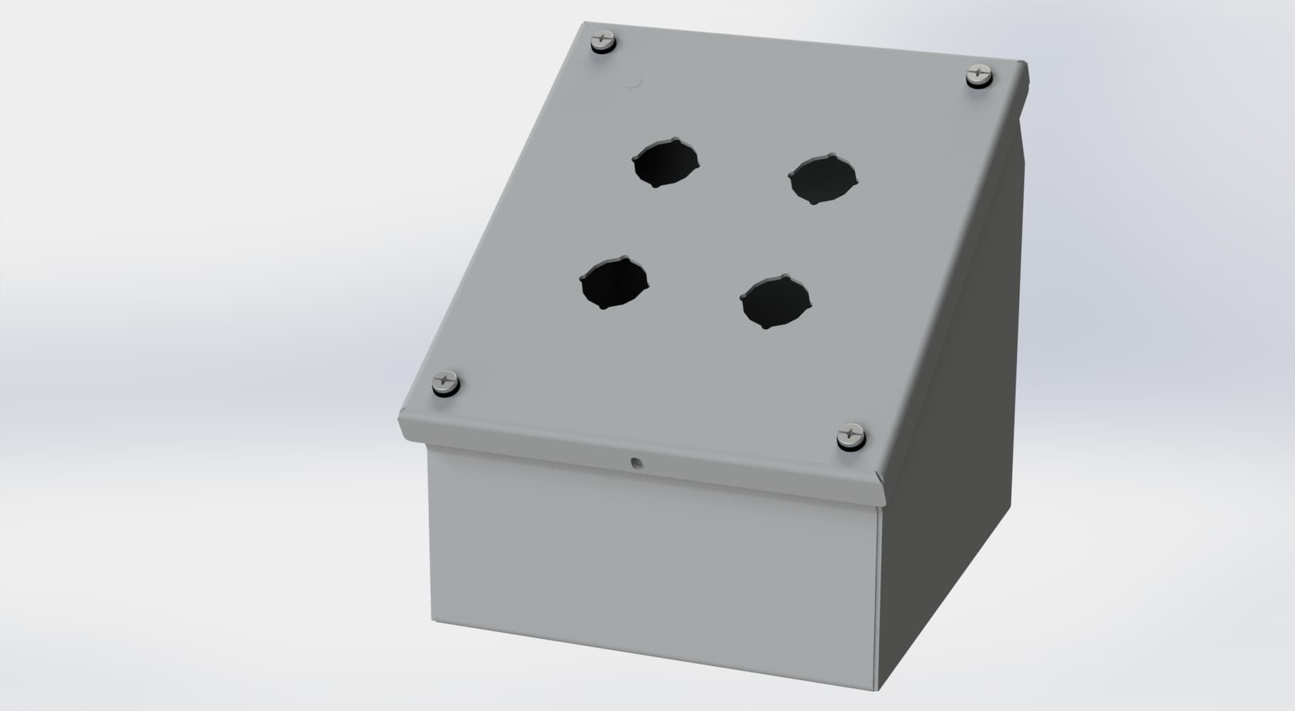 Saginaw Control SCE-4SPBAI PBAI Enclosure, Height:7.25", Width:6.25", Depth:6.75", ANSI-61 gray powder coating inside and out. Saginaw Control SCE-4SPBAI PBAI Enclosure, Height:7.25", Width:6.25", Depth:6.75", ANSI-61 gray powder coating inside and out.