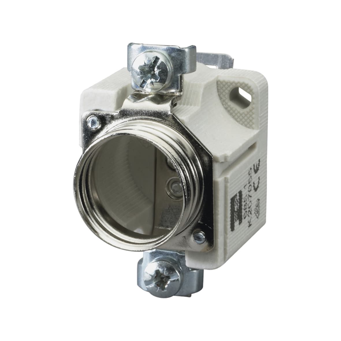 Mersen K207055 K207055 Mersen - DIN Fuse base Size DII 500VAC 500VDC 25A 1-Pole without touch protection DIN Rail mounting Mersen K207055 K207055 Mersen - DIN Fuse base Size DII 500VAC 500VDC 25A 1-Pole without touch protection DIN Rail mounting