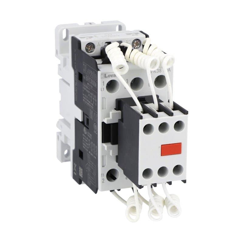 Lovato Electric BFK3800A230 BFK3800A230 Lovato - Contactor for power factor correction with AC control circuit, including limiting resistors, maximum IEC operational power 400V = 30kvar, coil 230VAC 50/60Hz Lovato Electric BFK3800A230 BFK3800A230 Lovato - Contactor for power factor correction with AC control circuit, including limiting resistors, maximum IEC operational power 400V = 30kvar, coil 230VAC 50/60Hz