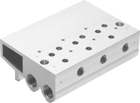 Festo 542254 manifold block VABM-P1-SF-G14-4-P3 Suitable for VPPM proportional-pressure regulator. Corrosion resistance classification CRC: 2 - Moderate corrosion stress, Product weight: 1565 g, Material manifold: Wrought Aluminium alloy Festo 542254 manifold block VABM-P1-SF-G14-4-P3 Suitable for VPPM proportional-pressure regulator. Corrosion resistance classification CRC: 2 - Moderate corrosion stress, Product weight: 1565 g, Material manifold: Wrought Aluminium alloy