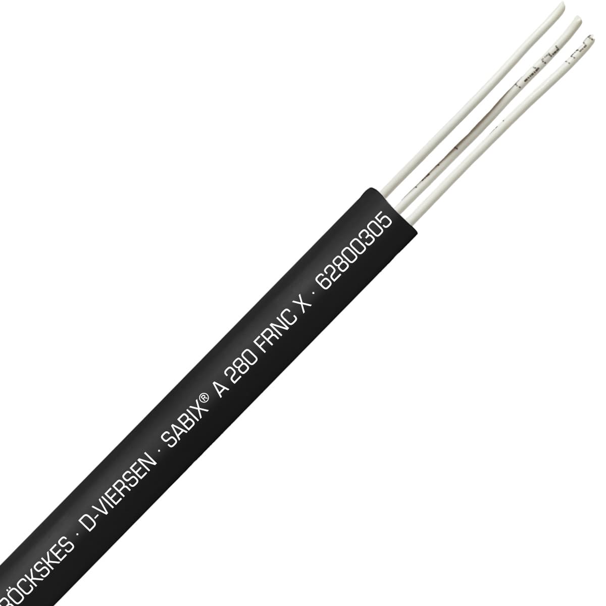SAB 62800305 SABIX A 280 FRNC X - 20 AWG/3c, halogen-free flame retardant wiring/control cable, CE, RoHS SAB 62800305 SABIX A 280 FRNC X - 20 AWG/3c, halogen-free flame retardant wiring/control cable, CE, RoHS