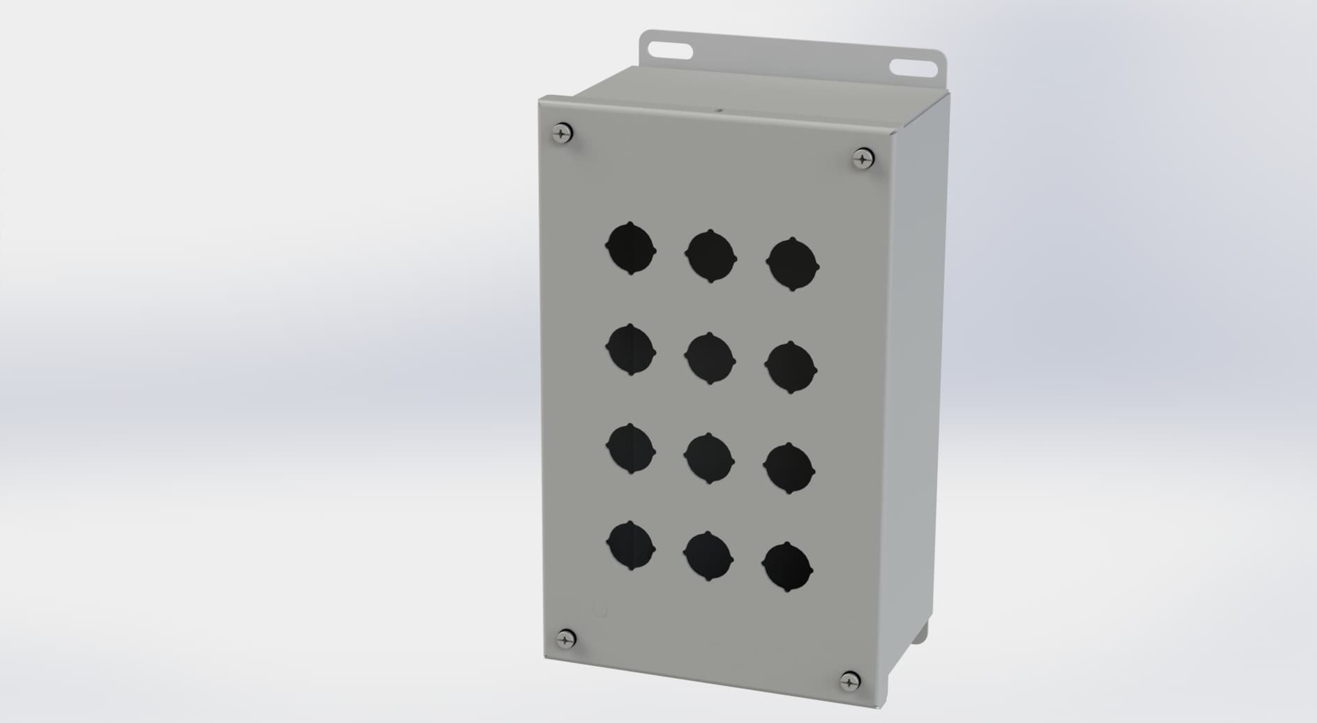 Saginaw Control SCE-12PBGX PBGX Enclosure, Height:10.38", Width:6.25", Depth:4.25", Saginaw Control SCE-12PBGX PBGX Enclosure, Height:10.38", Width:6.25", Depth:4.25",