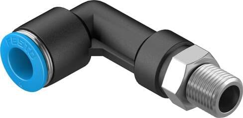 Festo 153079 push-in L-fitting, long QSLL-1/8-8 360° orientable, male thread with external hexagon. Size: Standard, Nominal size: 6 mm, Type of seal on screw-in stud: coating, Assembly position: Any, Container size: 10 Festo 153079 push-in L-fitting, long QSLL-1/8-8 360° orientable, male thread with external hexagon. Size: Standard, Nominal size: 6 mm, Type of seal on screw-in stud: coating, Assembly position: Any, Container size: 10