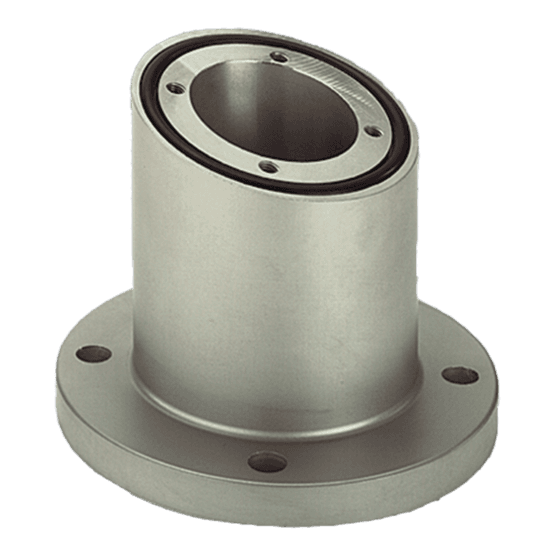 Hoffman CCSS48ACBB CS480 Base Bracket Angle Coupling, fits 48.3mm Tube, SS Type 304 Hoffman CCSS48ACBB CS480 Base Bracket Angle Coupling, fits 48.3mm Tube, SS Type 304