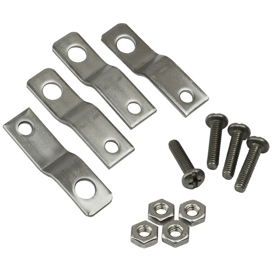 Allied Moulded Products AM4-PFSN Stainless steel mounting foot/bracket kit for use with AM Series small junction boxes Allied Moulded Products AM4-PFSN Stainless steel mounting foot/bracket kit for use with AM Series small junction boxes