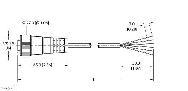 RKM 66-1M Part Image. Manufactured by Turck.