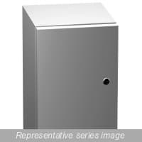 Hammond Manufacturing ST302420LG N4,12 Eclipse Slope Top Encl. - 30 x 24 x 20 - Steel/Lt. Gray Hammond Manufacturing ST302420LG N4,12 Eclipse Slope Top Encl. - 30 x 24 x 20 - Steel/Lt. Gray