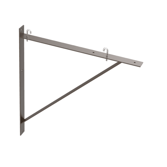 Hoffman LTSB151824BLK Triangle Support Bracket Kit, fits 15.00, 18.00, 24.00, Black, Steel Hoffman LTSB151824BLK Triangle Support Bracket Kit, fits 15.00, 18.00, 24.00, Black, Steel